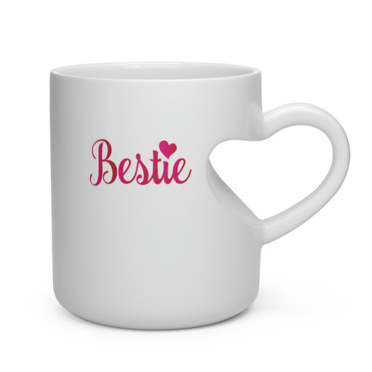 Bestie Heart Shape Mug